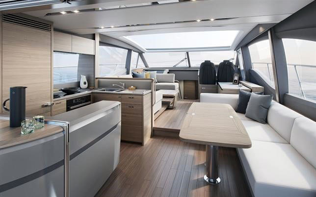 Princess presenterar ny v65 på boot düsseldorf 2018 båtliv