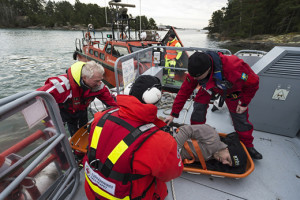 sjöräddningsövning