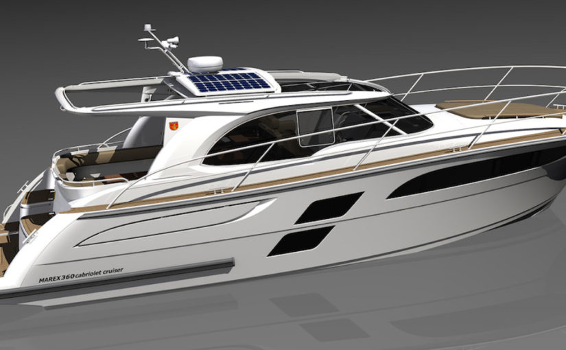 Marex Visar Ny 360 Cabriolet Cruiser B tliv Medlemstidning F r 