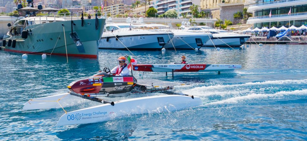 Nya tekniker för ett fossilfritt båtliv testas i Monaco