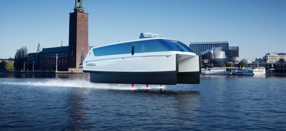 Världens snabbaste elektriska fartyg i SL-trafik mellan Ekerö och Stadshuset