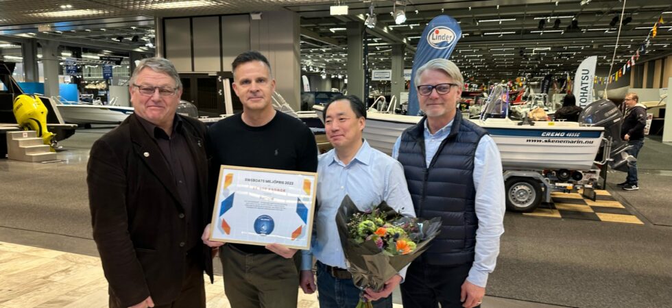 Biocidfri båtbottenfärg vinner Sweboats Miljöpris