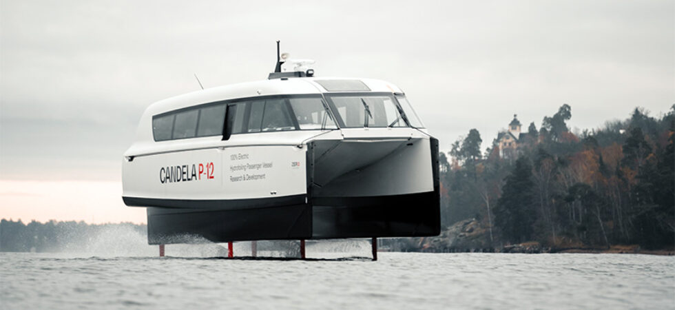 Candela börjar producera sitt elektriska flygande passagerarfartyg