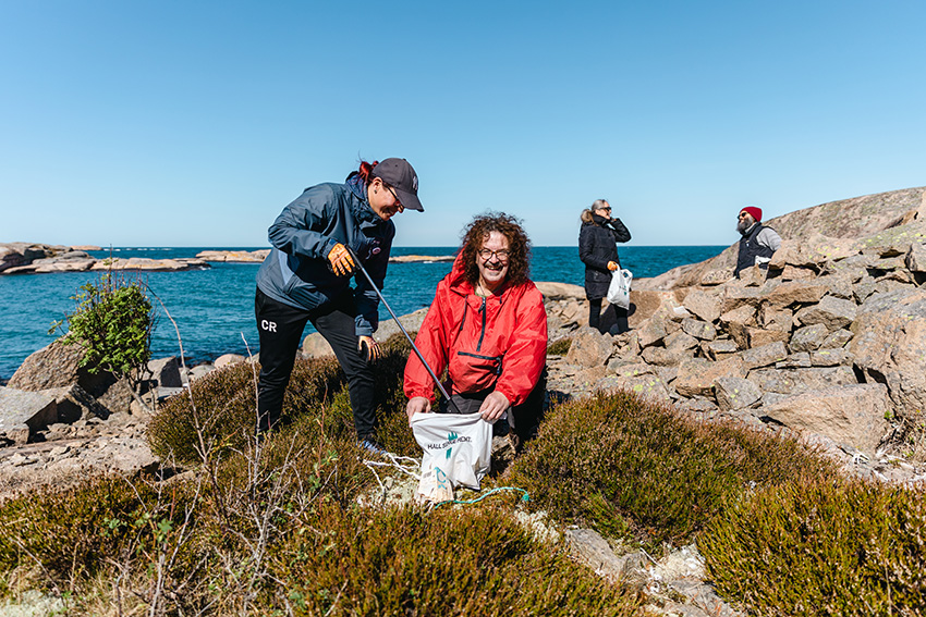 Nordisk havsräddarturné för att minska plast i havet