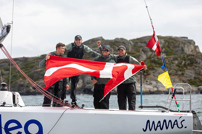 Jeppe Borch från Danmark vann i Marstrand