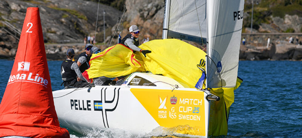 Favoriterna i ledning på Marstrand