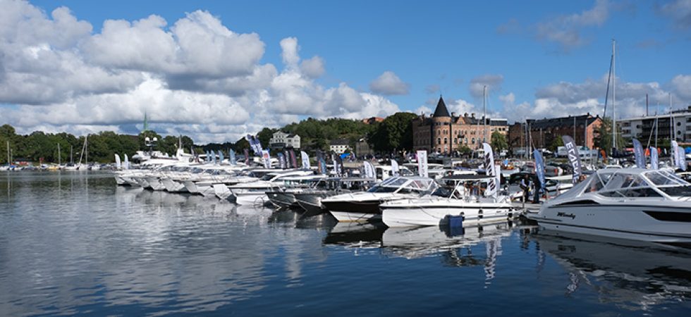 Sveriges största flytande båtmässa öppnar i Gustavsberg