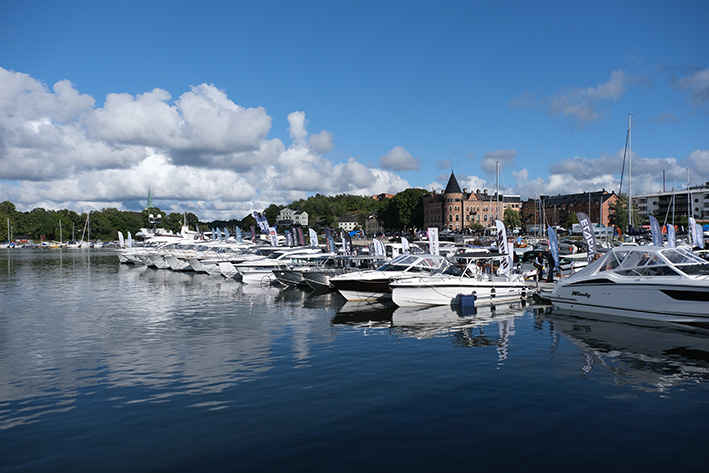 Sveriges största flytande båtmässa öppnar i Gustavsberg