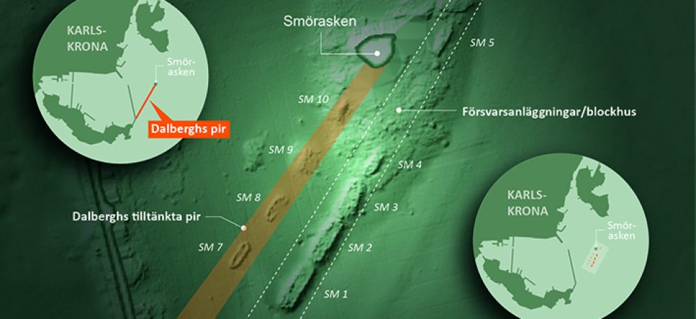 Unika vrak från 1600- och 1700-talen utanför Karlskrona identifierade