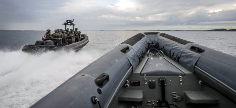 Kustbevakningen i storövning mot terrorism i Stockholms skärgård