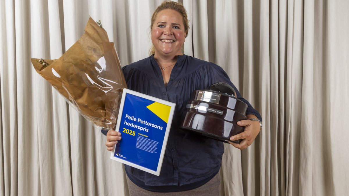 Emma Hallén får årets Pelle P-pris