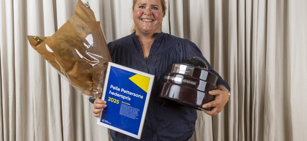 Emma Hallén får årets Pelle P-pris
