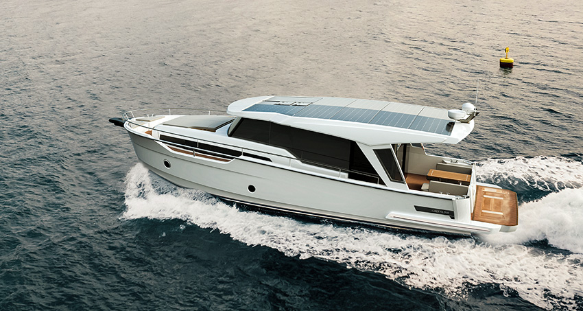 Greenline 42 med hybridlösning debuterar på Boot 2026