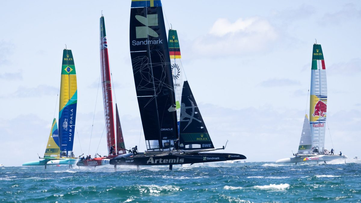 Drömstart för svenska laget i SailGP