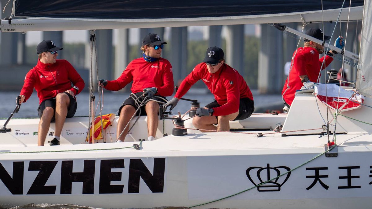 Engström vann VM-silver i matchracing