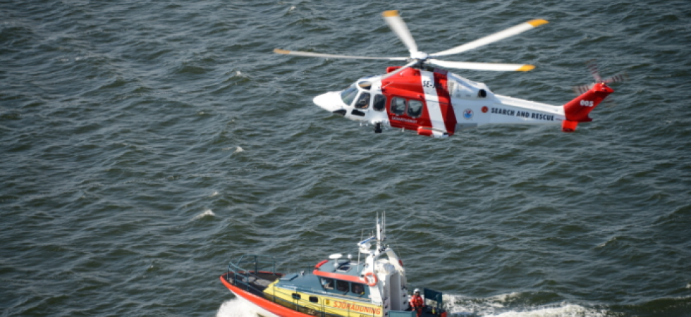 Färre sjö- och flygräddningsärenden 2025