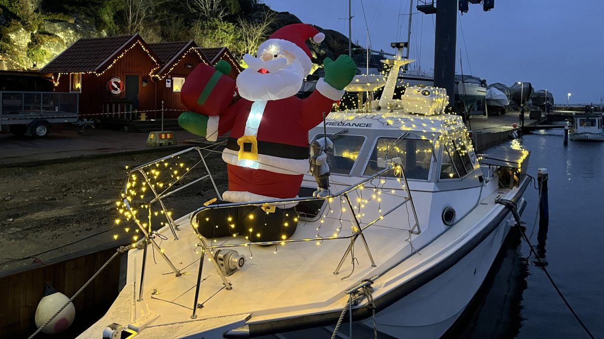 Tomtejakt hos Sandö Hamn