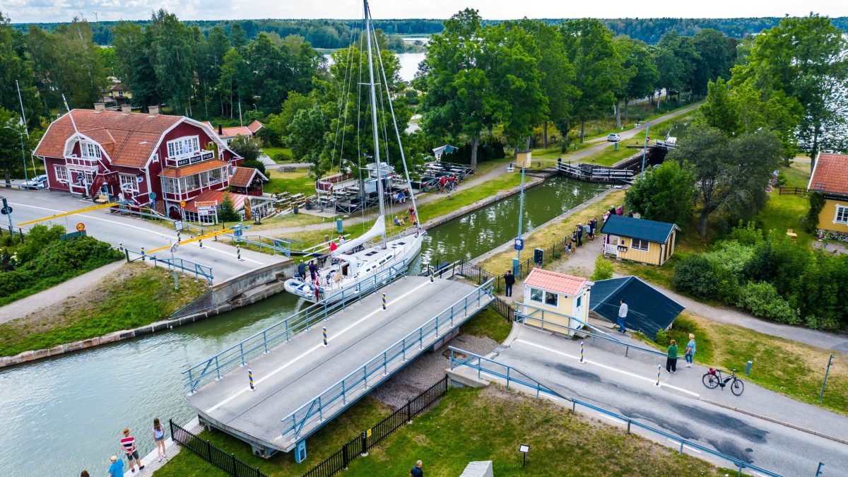 Göta kanal bokas tidigt – båtgäster från ett 25-tal länder