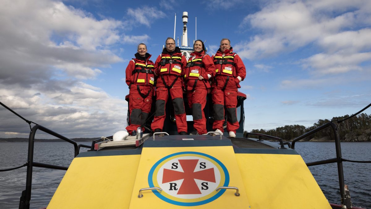 Räddade två liv i höststormen – utses till Årets sjöräddare