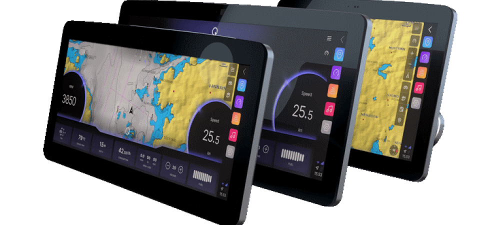 Q Display Float – definierar om hur båtdisplayer kan integreras