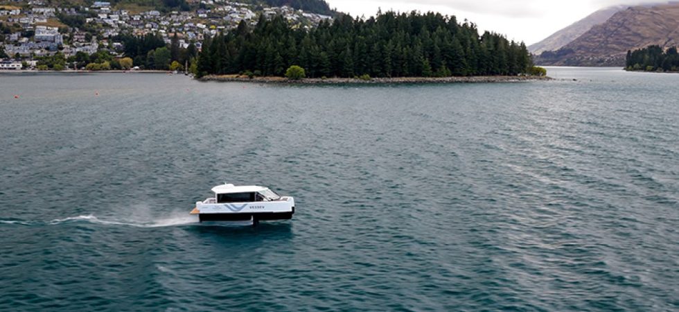 Eldrift på Nya Zeeland – bärplansbåt testas för framtida transporter