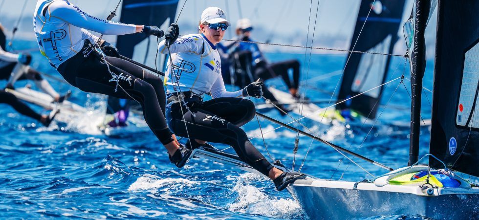 Vilma Bobeck och Ebba Berntsson jagar medalj på världscupen