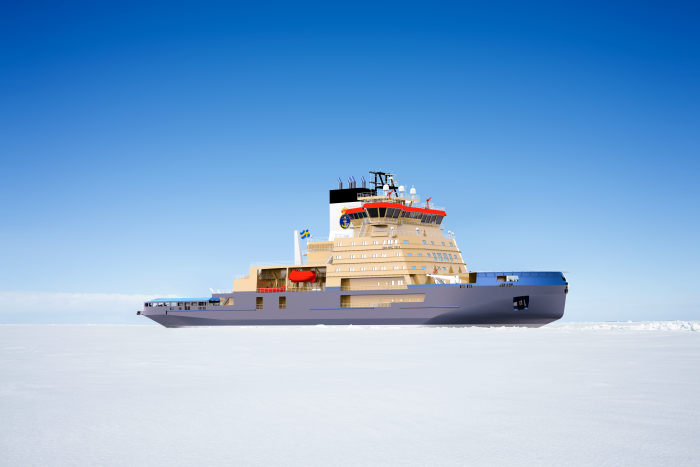 Ny isbrytare ska stärka Sveriges beredskap