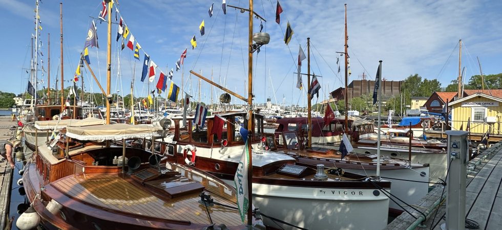 Båthistoriska Riksförbundet uppmärksammar C.G. Pettersson 150 i Wasahamnen