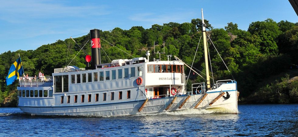 M/S Prins Carl Philip firar 125 år – från fångtransporter till båtutflykter på Mälaren
