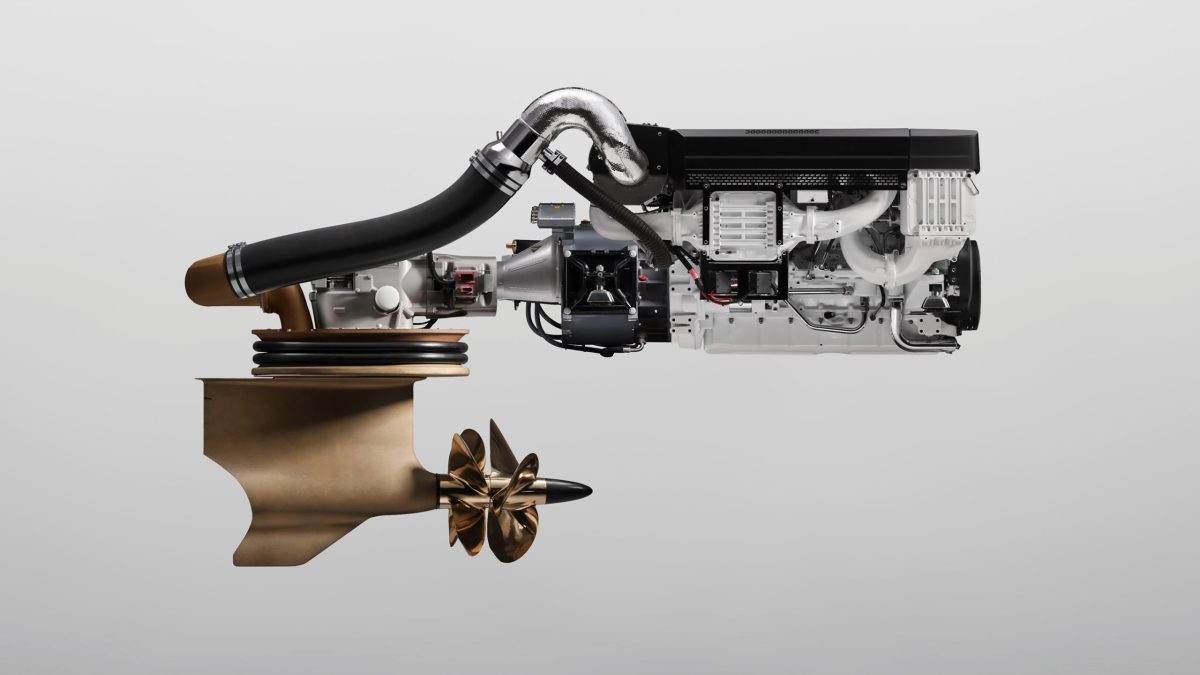 Större IPS Hybrid-system från Volvo Penta