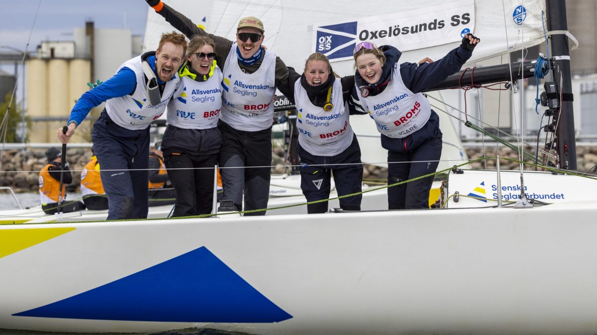 Oxelösund vann första deltävlingen i Allsvenskan i segling efter finaldrama