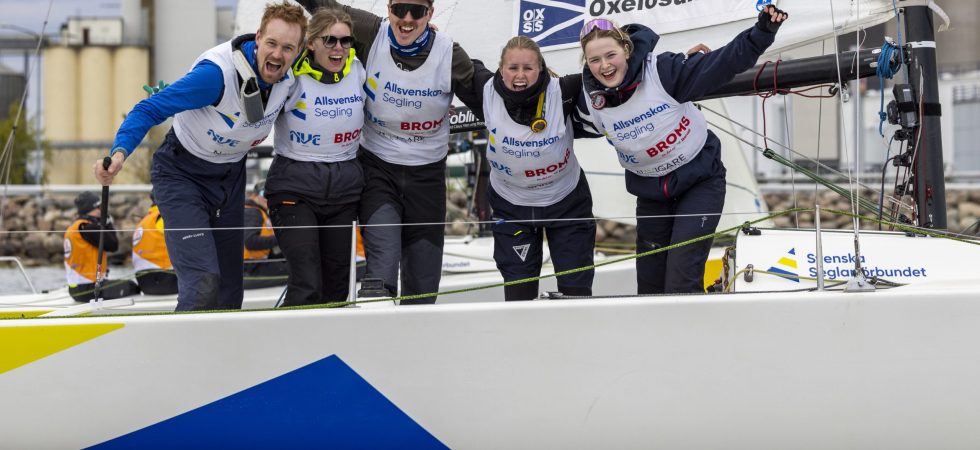 Oxelösund vann första deltävlingen i Allsvenskan i segling efter finaldrama