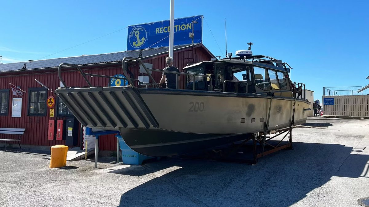 MSMB 200 ställs ut i Visby under Almedalsveckan