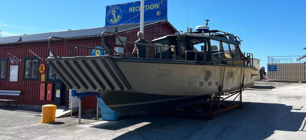 MSMB 200 ställs ut i Visby under Almedalsveckan