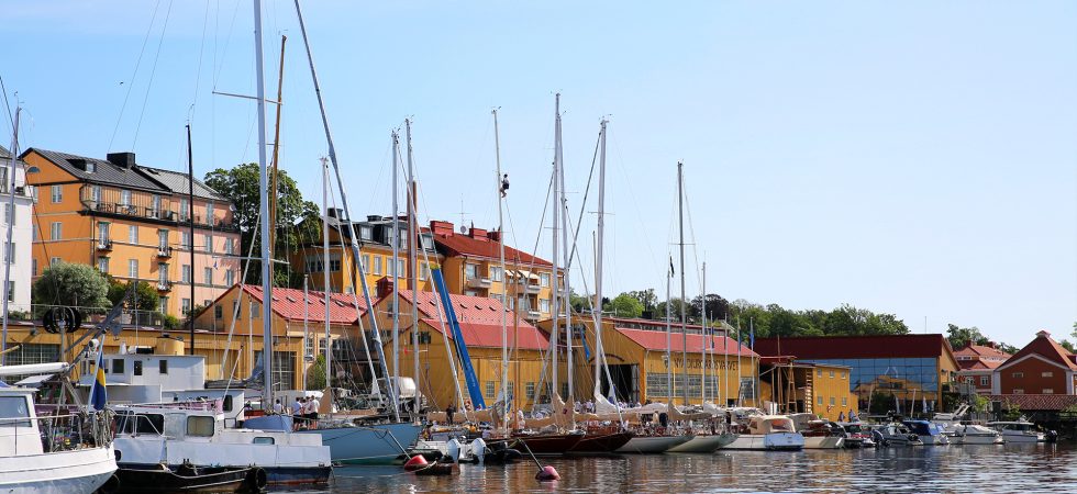 Djurgårdsvarvet firar 20 med parad på Stockholms inre vatten