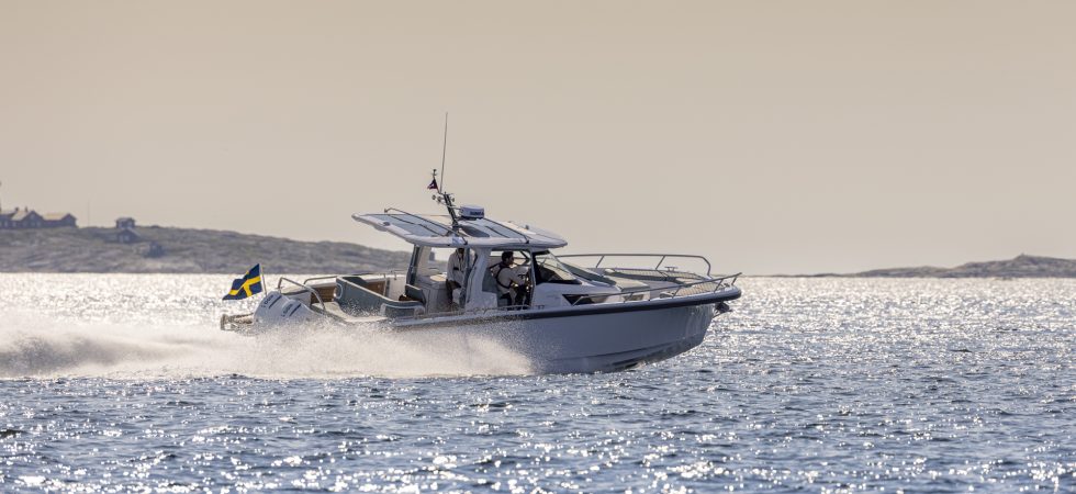 Första bilderna på nya Nimbus Sport Tender 35
